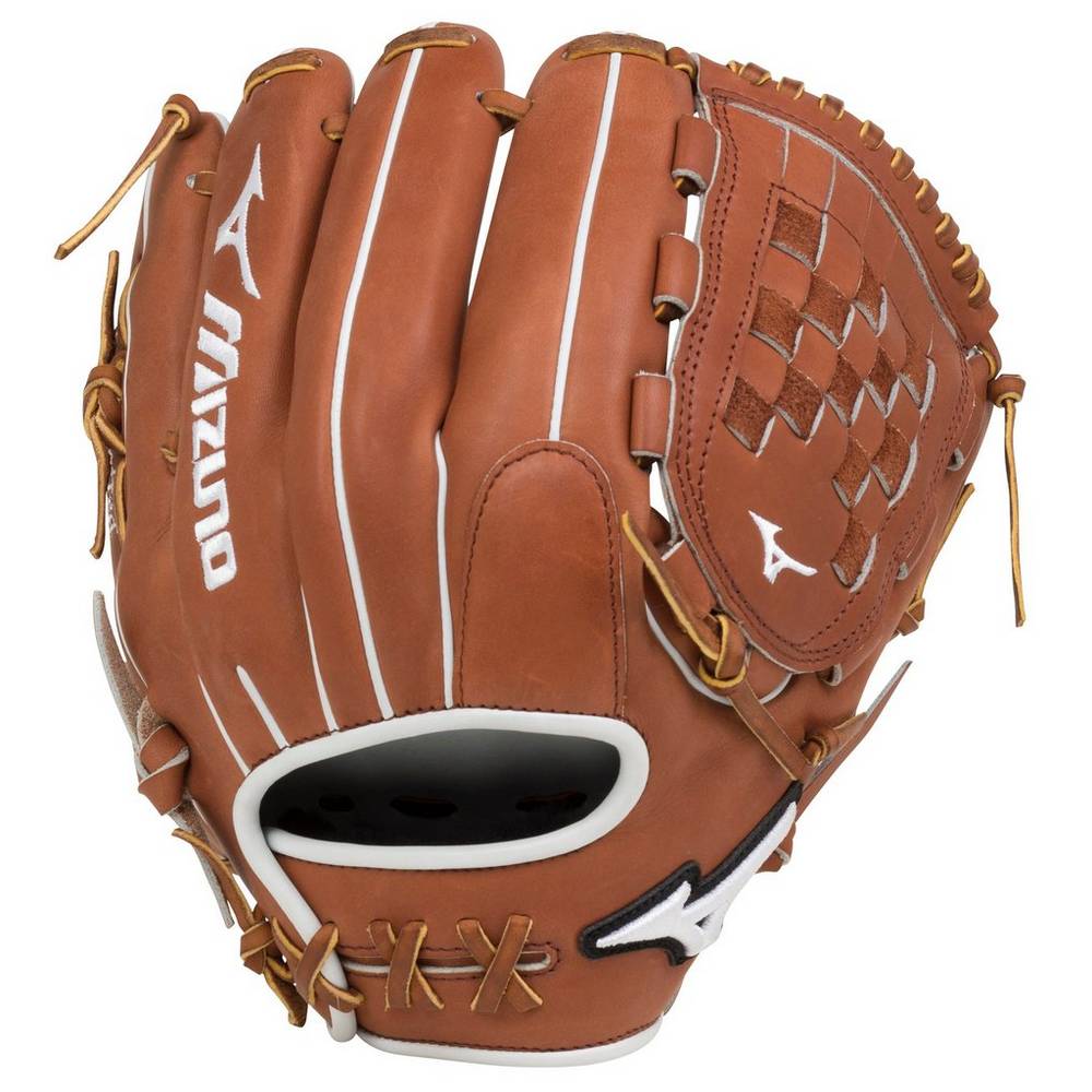 Mizuno Pro Select Fastpitch 12" Női Kesztyű Barna TVZ794216